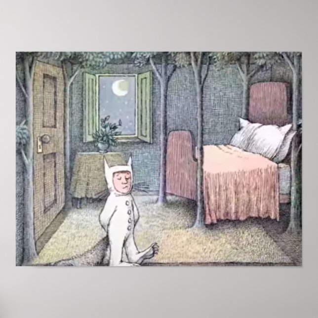 Poster Onde estão as coisas selvagens quando o Max se ves (Frente)