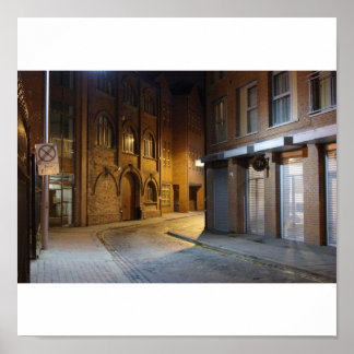 Pôster Onde Fantasmas Velhos Encontram Belfast Impressão.