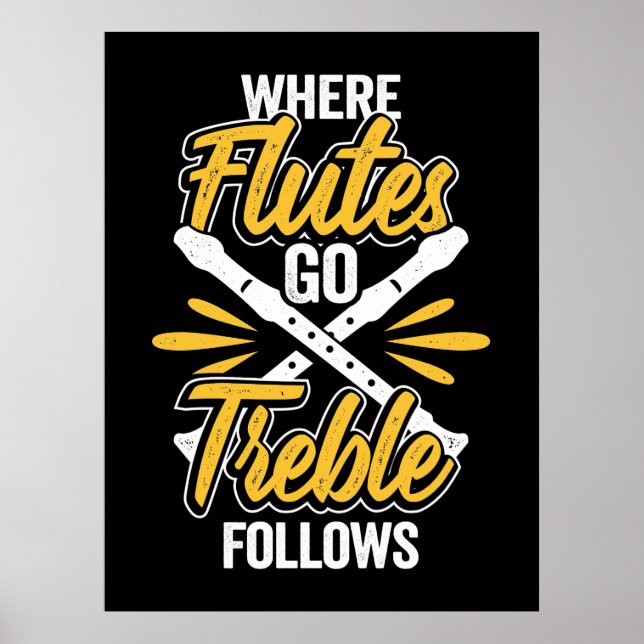 Poster Onde Jogador de Fluxo Ir (Frente)