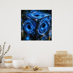 Poster Onde os Universos se Voltam para Dentro - Retrato