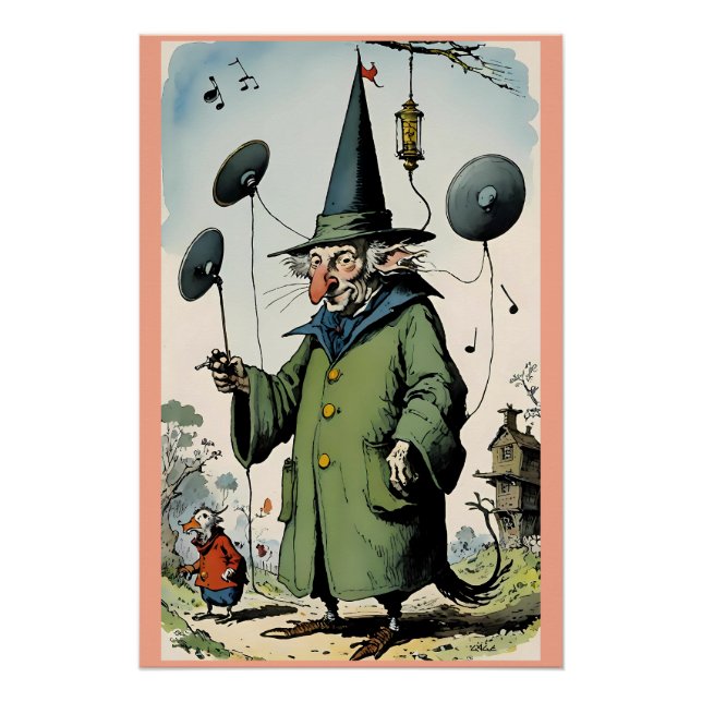 Pôster Onde Posso Gnomo (Frente)