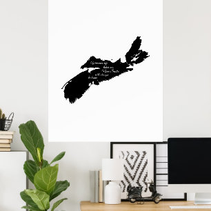 Poster Onde quer que a vida - Nova Escócia estará sempre