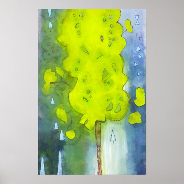 Pôster Onde, uma Árvore (Frente)