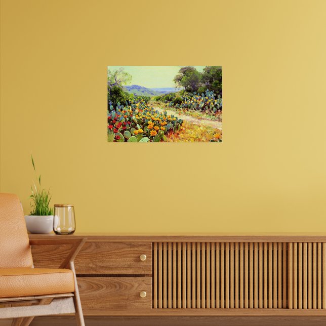 Poster Onderdonk - Cactus in Bloom (Sala de Estar 2)