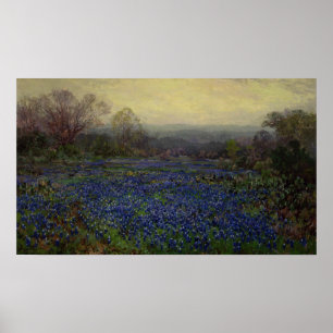 Poster Onderdonk - Campo Dos Bluebonnets 1920
