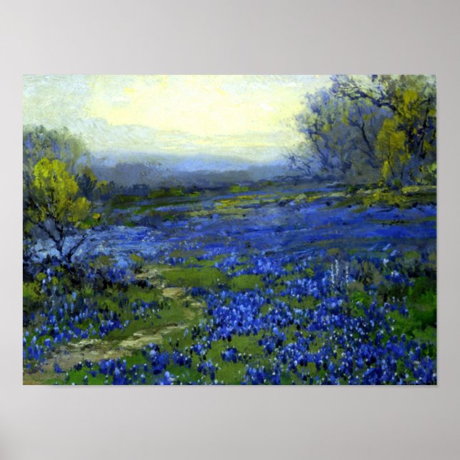 Poster Onderdonk - Manhã no Bluebonnets (Frente)