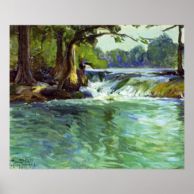 Poster Onderdonk - On Guadalupe 1914 (Frente)