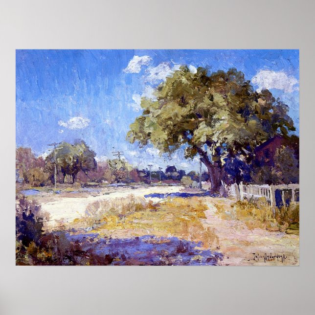 Poster Onderdonk - Paisagem do Texas (Frente)