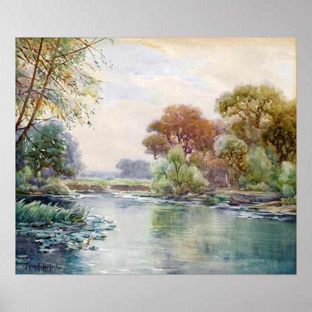 Poster Onderdonk - Paisagem sem título (Frente)