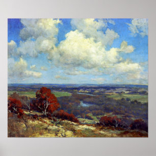 Poster Onderdonk - Uma Manhã De Inverno No Rio Guadalupe