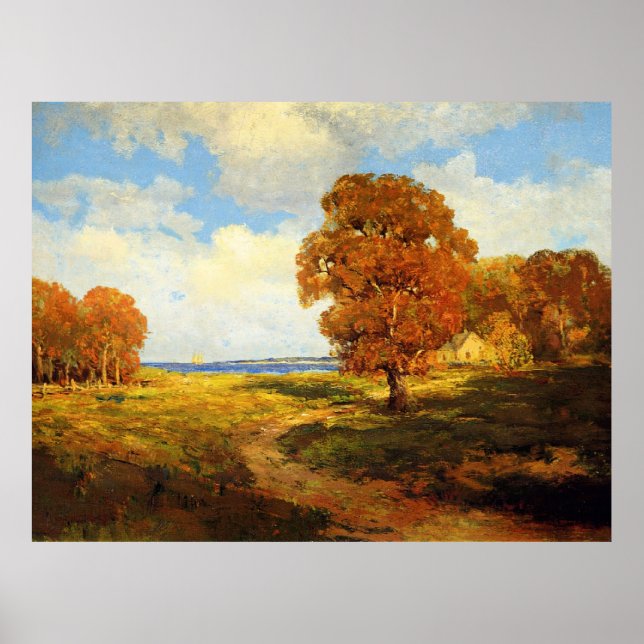 Poster Onderdonk - Vislumbre do Mar, Long Island (Frente)