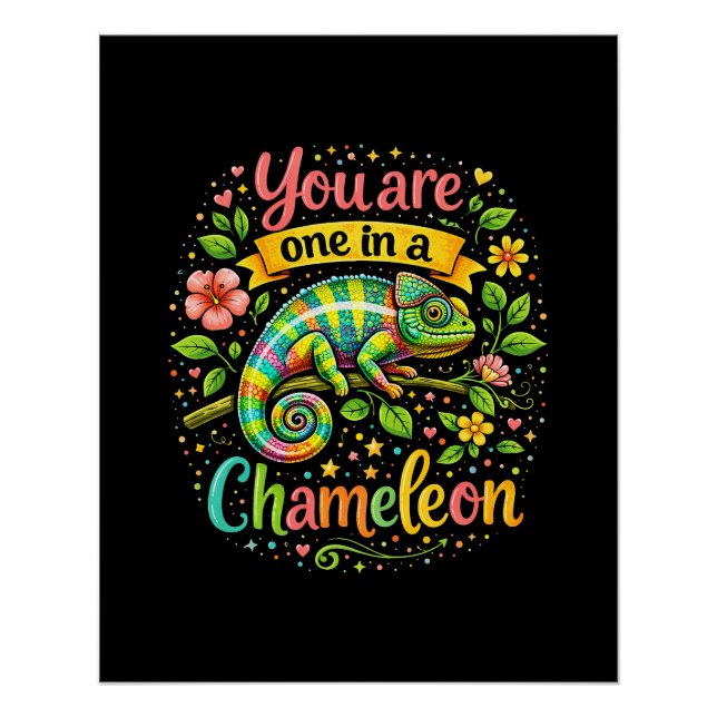 Pôster One in a Chameleon (Frente)