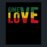 Poster One Love Jamaican Rasta Reggae<br><div class="desc">Excelente vestido a festivais,  concertos musicais,  festas e ou para ocasiões cotidianas.</div>