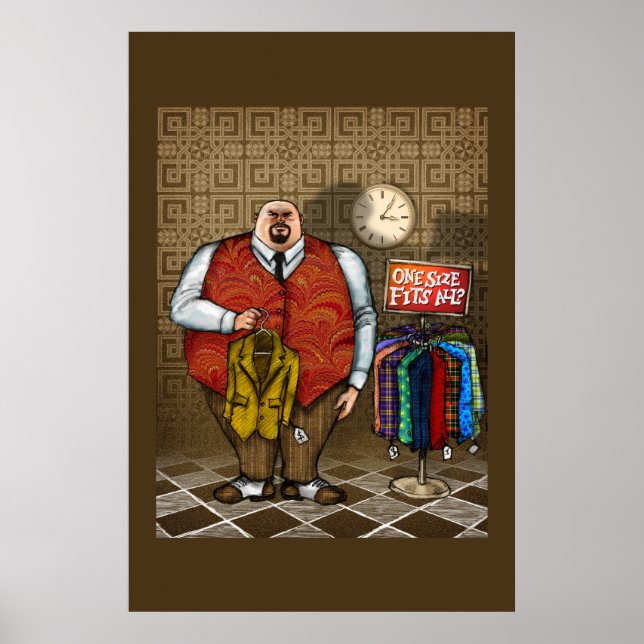 Poster One Size Fits All (Frente)