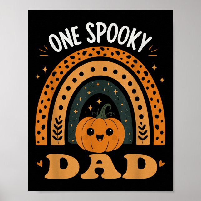 Poster One Soky Dad Dad Matching Family Halloween Costume (Frente)