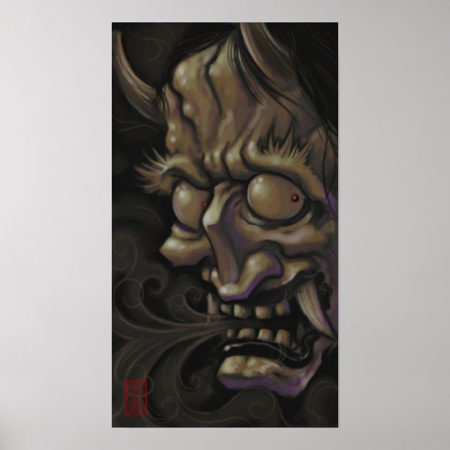 Pôster Oni 001 (Frente)