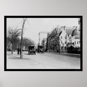 Pôster Ônibus na Quinta Avenida, Nova Iorque 1913
