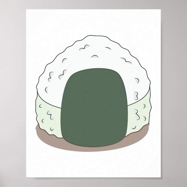 Poster Onigiri (Frente)