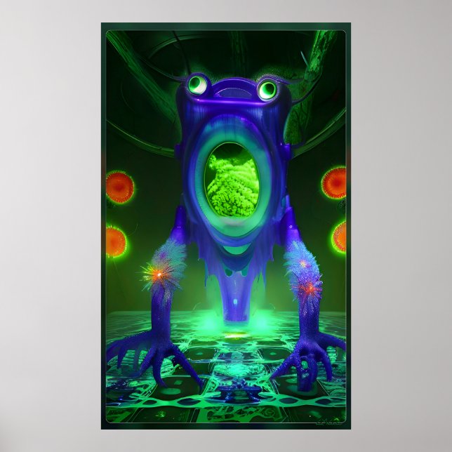 Poster Only Half Afraid (Frente)