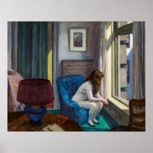 Poster Onze da Manhã   Edward Hopper  
