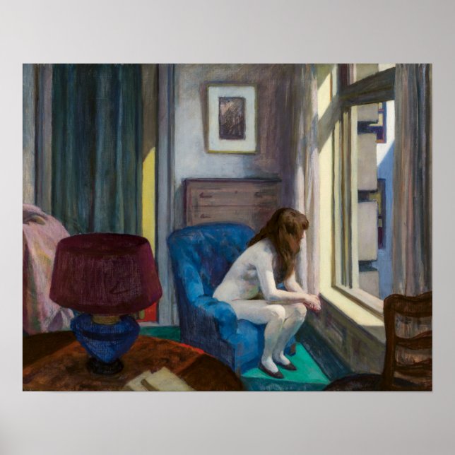 Poster Onze da Manhã | Edward Hopper | (Frente)