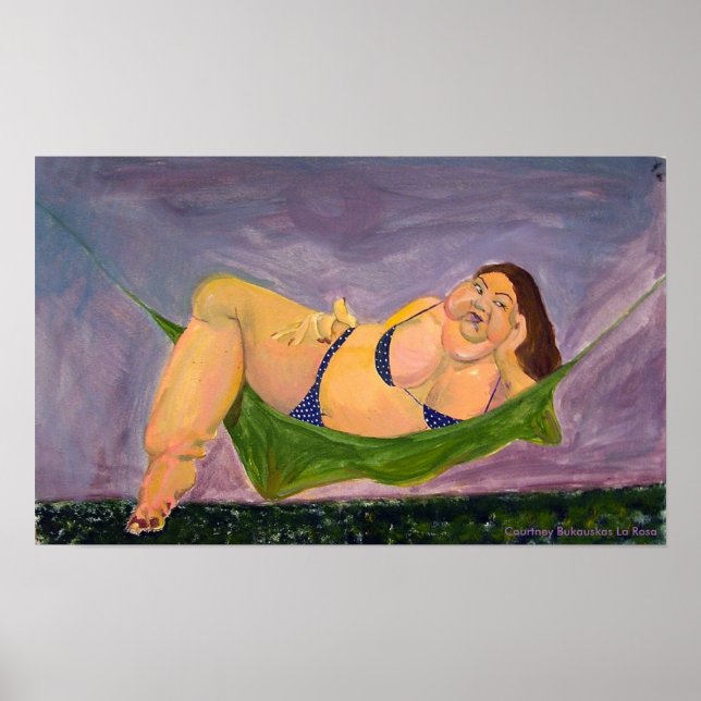 Pôster Ooh La, Courtney Bukauskas La Rosa (Frente)