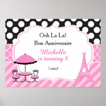Ooh la Paris Tea Birthday