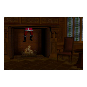 Pôster Oops - surpresa quente para Papai Noel