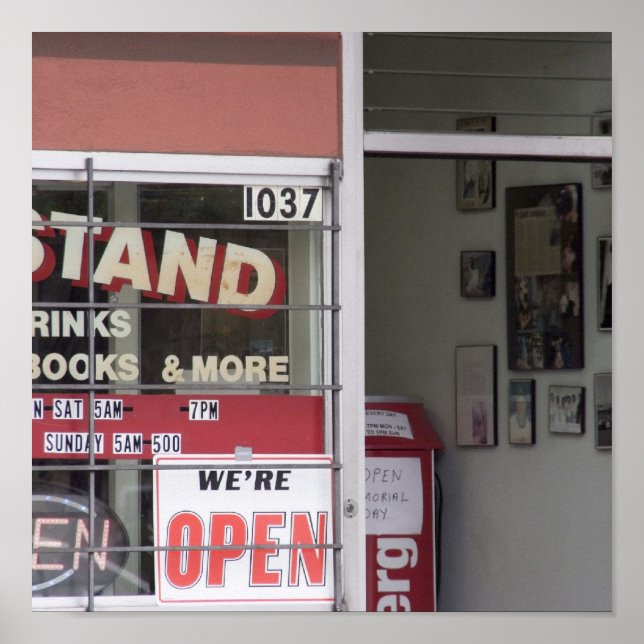 Pôster Open (Frente)