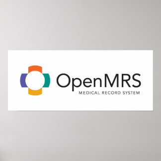 Poster OpenMRS - Branco