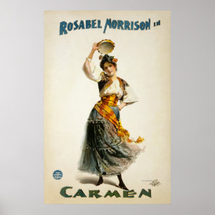 Pôster Ópera de Carmen