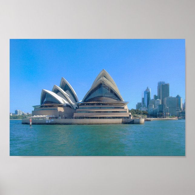 Poster Ópera de Sydney, Austrália (Frente)