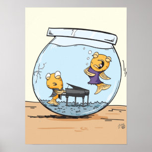 Poster Ópera do peixe dourado