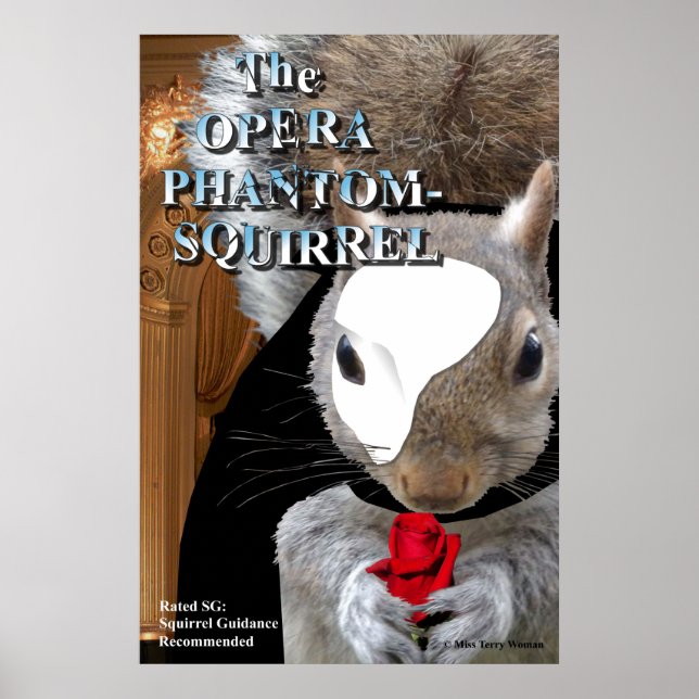 Poster Opera Phantom Squirrel (Frente)