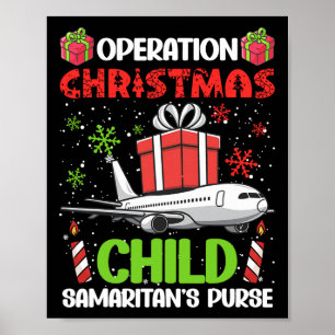 Poster Operação A Bolsa de Natal da Criança Smaritan Engr