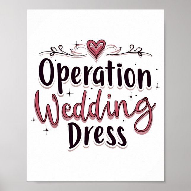 Poster Operação Casamento de Vestido Funny Bride Bachelor (Frente)