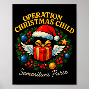 Poster Operação Criança de Natal Bolsa do Samaritano Nata