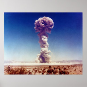 Pôster Operação de ensaio de armas nucleares Buster-Jangl