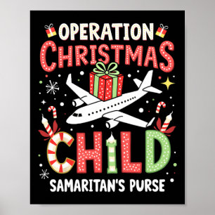 Poster Operação Engraçada Família Criança Natal Correspon