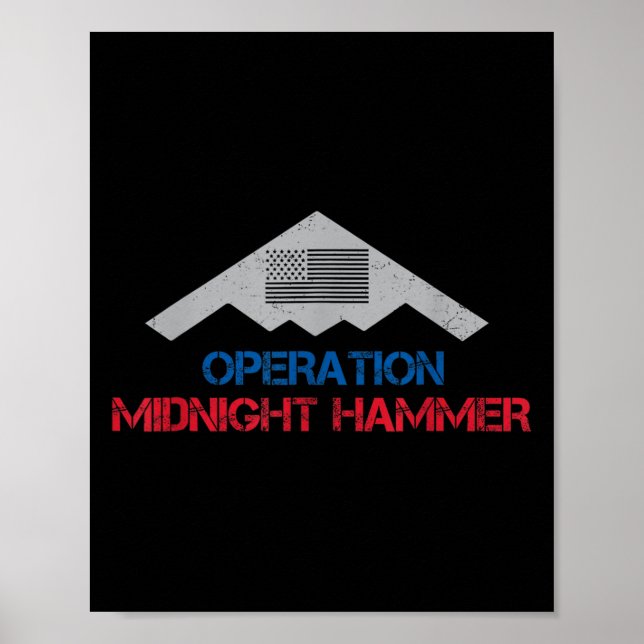 Poster Operação Midnight Hammer Midnight Hammer B-2 Stea (Frente)