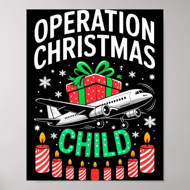 Poster Operation Christmas Child Family Matching Xmas Fun (Frente)