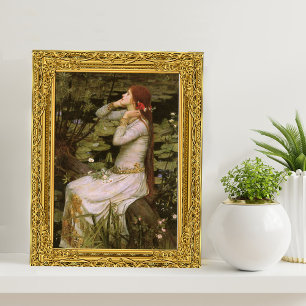 Poster Ophelia (1894) de John William Waterhouse