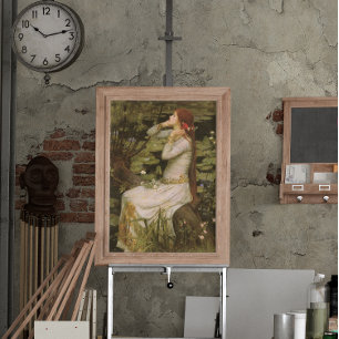 Poster Ophelia de Pond por John William Waterhouse