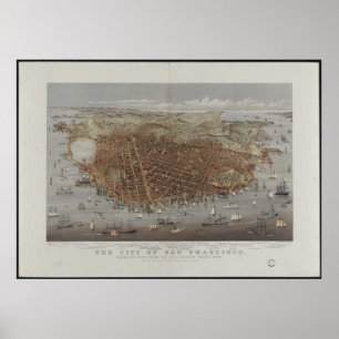 Poster Opinião da cidade de San Francisco