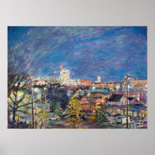 PÔSTER OPINIÃO DA NOITE DA SKYLINE A2