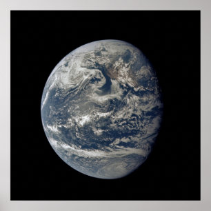 Pôster Opinião de Apollo 11 da terra