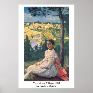 Pôster Opinião de Frédéric Bazille da vila