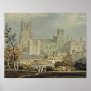Pôster Opinião de Joseph Mallord William Turner Ely