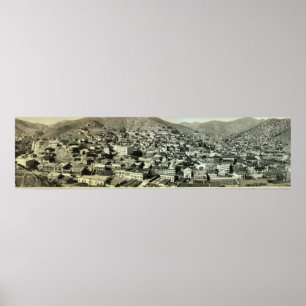Poster Opinião de olho de 1916 pássaros de Bisbee, foto
