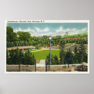 Poster Opinião do anfiteatro do parque de Thornden